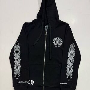 Black Chrome Hearts Hoodie Size Small